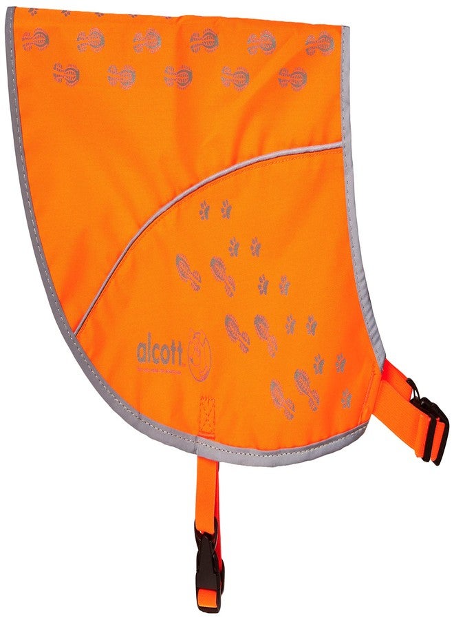 alcott Visibility Dog Vest with Reflective Trim, Medium, Neon Orange - Image 2