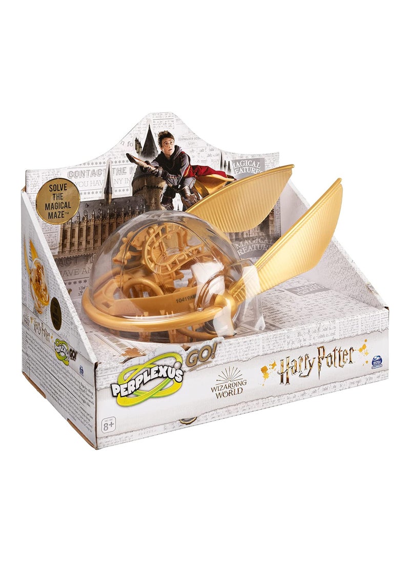 SPIN MASTER Harry Potter Snitch Perplexus Go 3D Maze Game  - Image 1