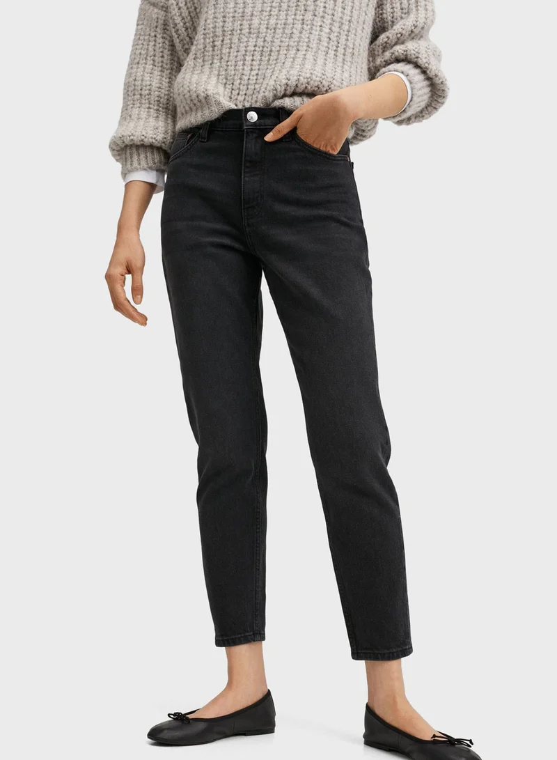 MANGO High Waist Jeans