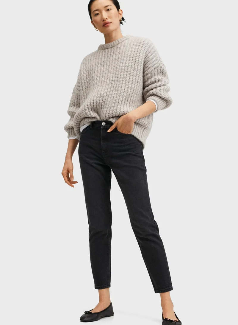 MANGO High Waist Jeans