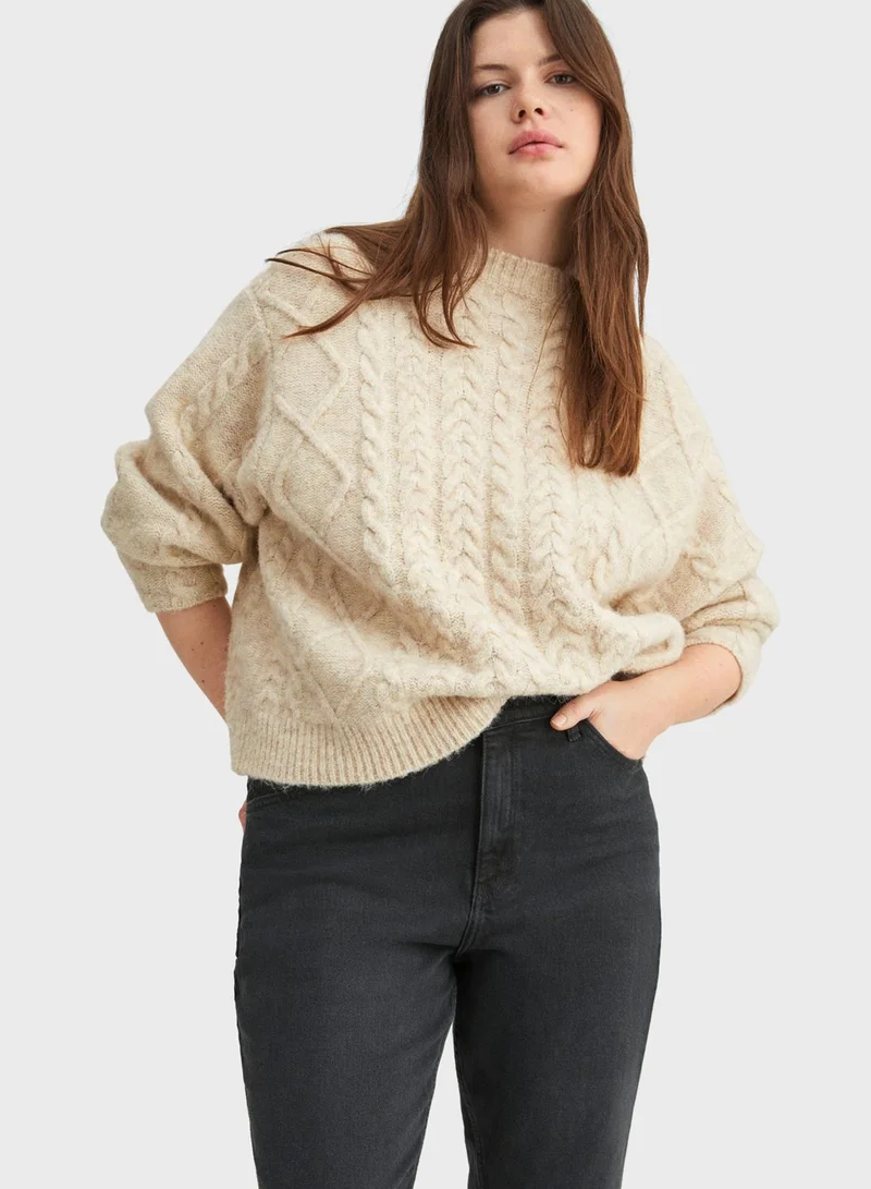 MANGO High Waist Jeans