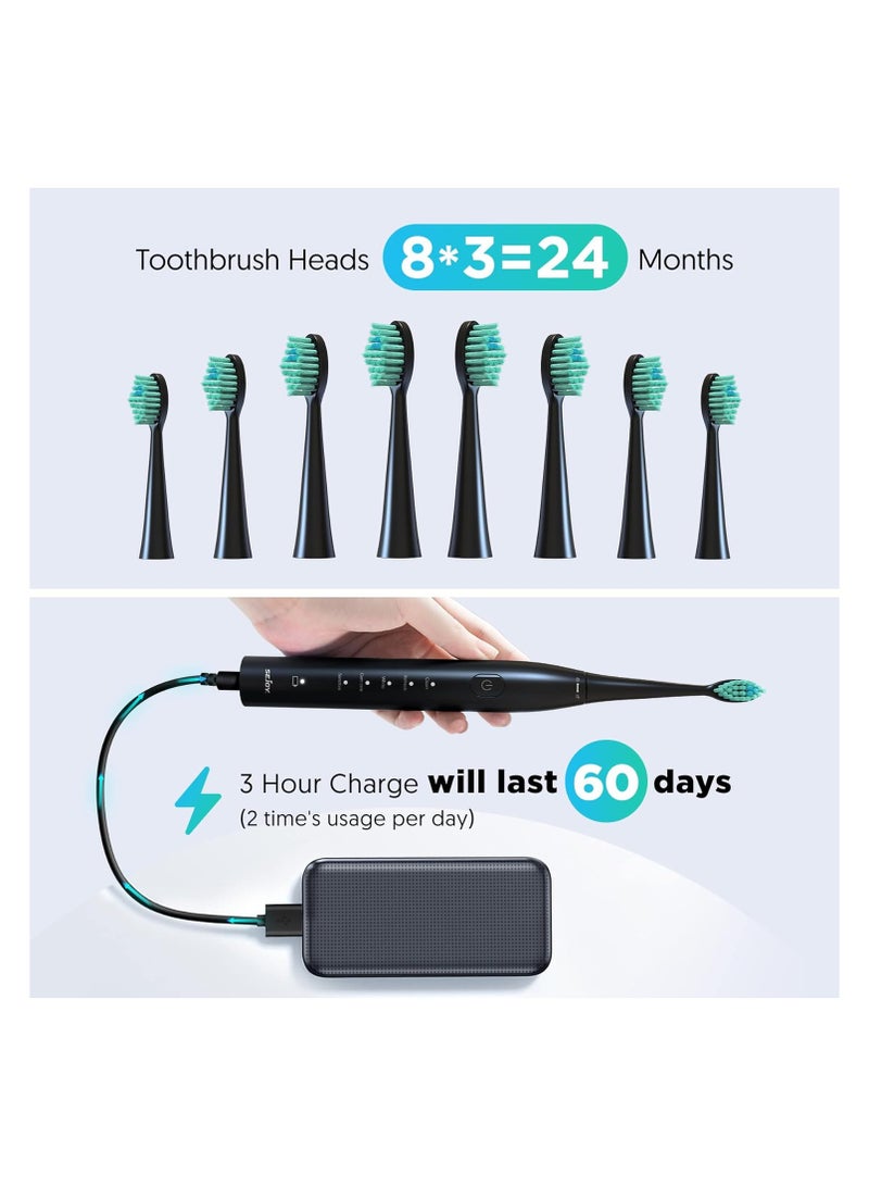 Sejoy Electric Toothbrush Black - Image 2