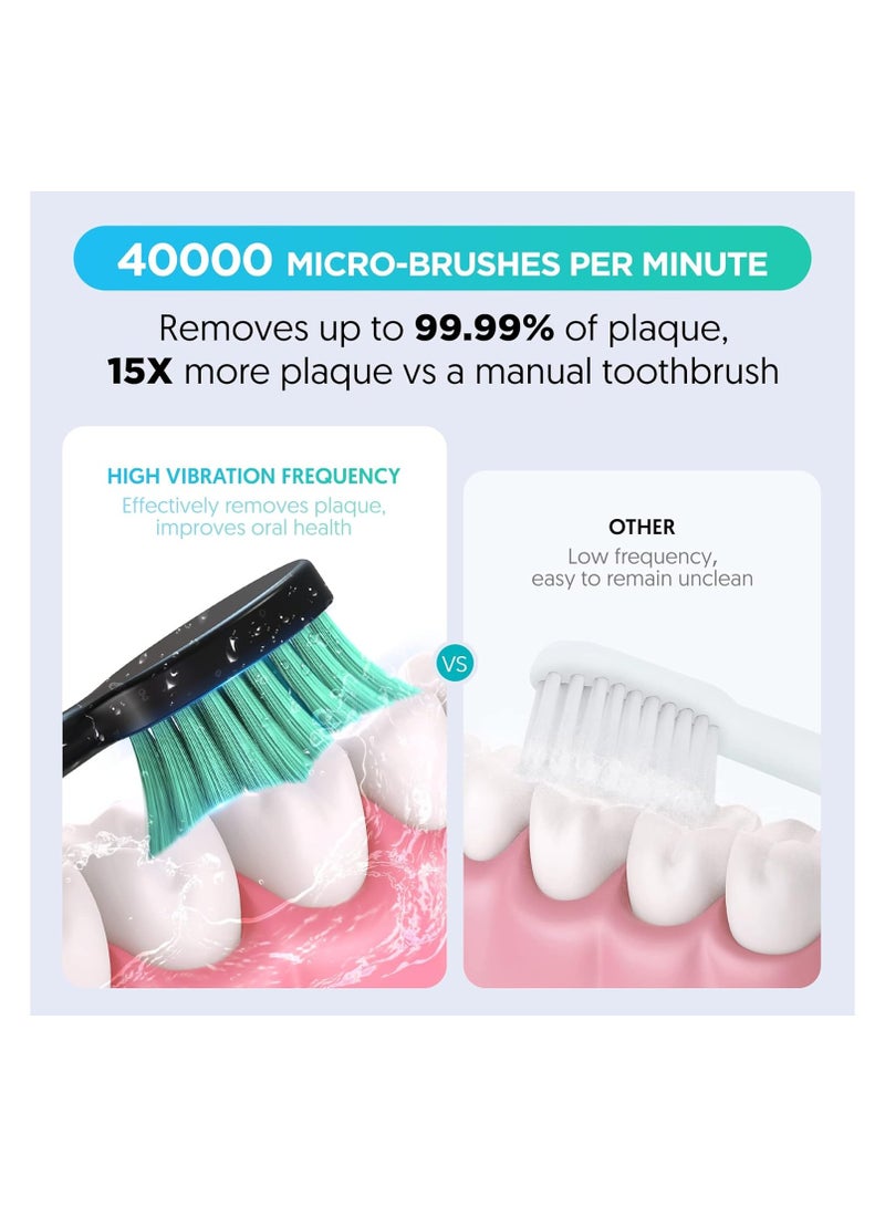 Sejoy Electric Toothbrush Black - Image 4