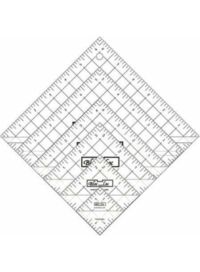 Half Square Triangle Ruler Set 1