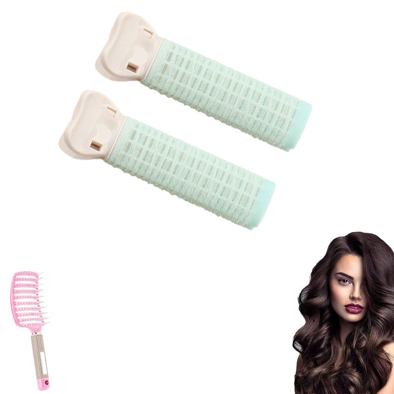 woobles Volumizing Root Clips For Hair,Hair Root Volume Clip,Volumizing Roller Clips Instant Hair,Volumizing Root Clips For Hair, Portable Volumizing Hair Root Clip (2pcs green) 2pcs green - Image 1
