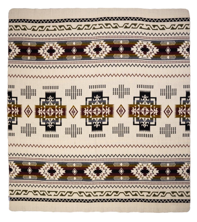QISU Wool Blanket Throw | Large, Beautiful, Warm, Handmade in Ecuador by Local Artisans |94″ x 78″|Ultra-Soft, Hypoallergenic & Breathable | Non-Itchy or Scratchy Fabric(Blue Footed Bobby) - Image 3