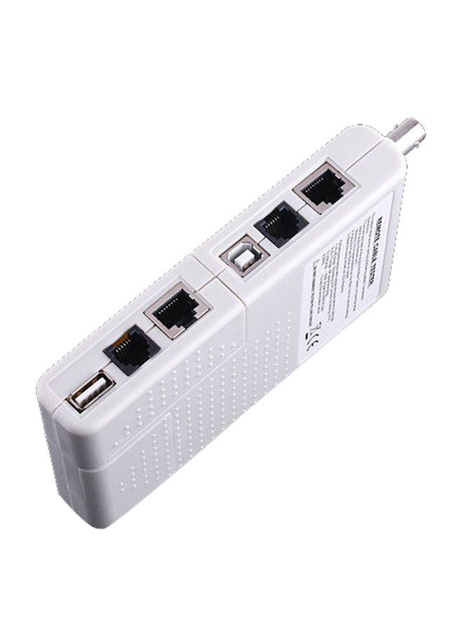 جهاز تحكم عن بعد 1 في 4 مزود بمنفذ RJ11 وRj45 ومنفذ USB وBNC وLAN أبيض  - Image 4