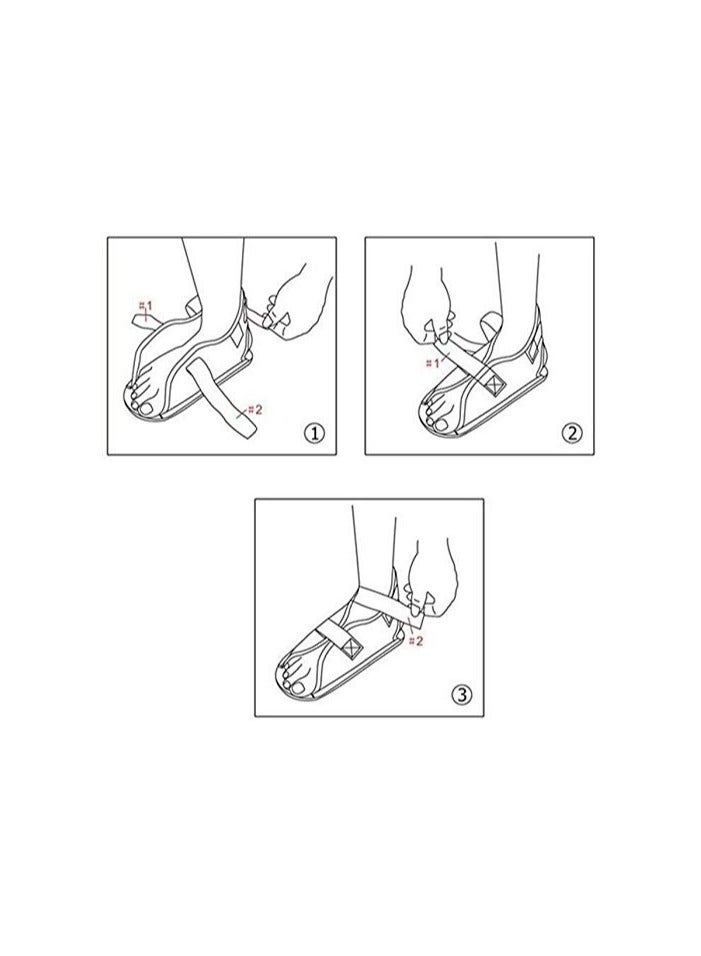 Cast Shoe Foot Fracture Support Open Toe Plaster Cast Boot Post Op Shoe Toe Valgus Surgical Fixed Gypsum Shoe Walking Boot for Foot Injuries Stable Ankle Joints Postoperative Recovery Pain Relief - Image 3