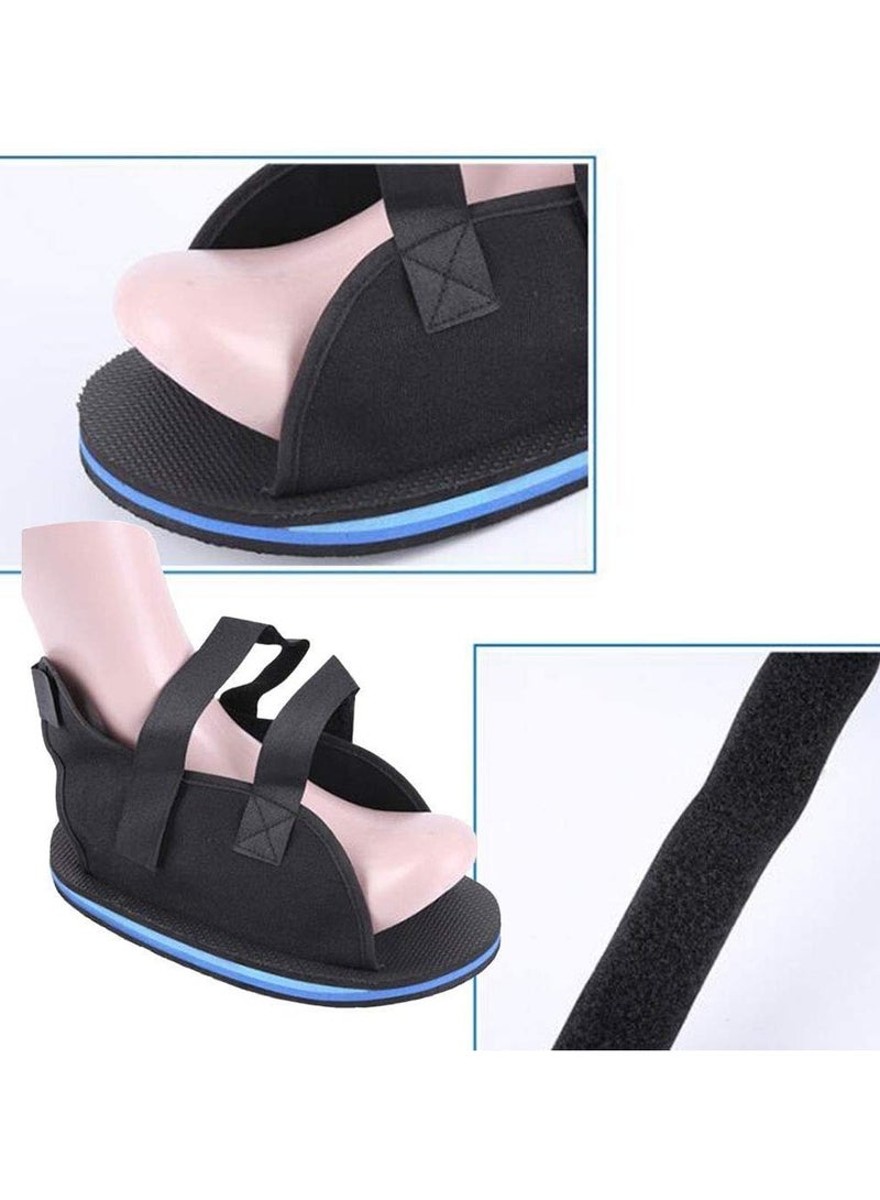 Cast Shoe Foot Fracture Support Open Toe Plaster Cast Boot Post Op Shoe Toe Valgus Surgical Fixed Gypsum Shoe Walking Boot for Foot Injuries Stable Ankle Joints Postoperative Recovery Pain Relief - Image 5