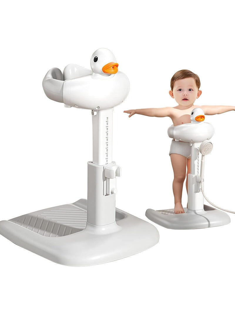 Baby Shower Stand, With Shower Stand, Adjustable Baby Shower Stand, Upright And Non Slip Support, Anti Tipping, Easy To Clean, Perfect Gift For Babies Aged 6-36 Months - Image 1