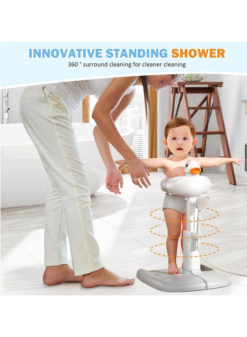 Baby Shower Stand, With Shower Stand, Adjustable Baby Shower Stand, Upright And Non Slip Support, Anti Tipping, Easy To Clean, Perfect Gift For Babies Aged 6-36 Months - Image 2