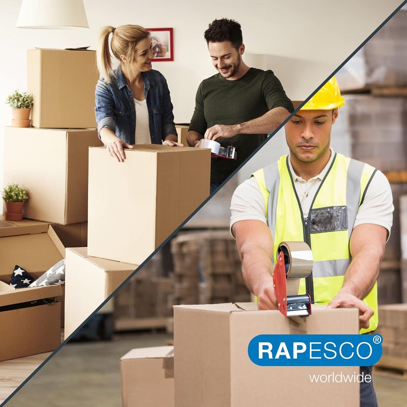 رابيسكو Rapesco 1556 موزع شريط تغليف مضاد للبكتيريا من نوع Germ-Savvy 960 مع شريطين بنيين للتغليف - Image 3