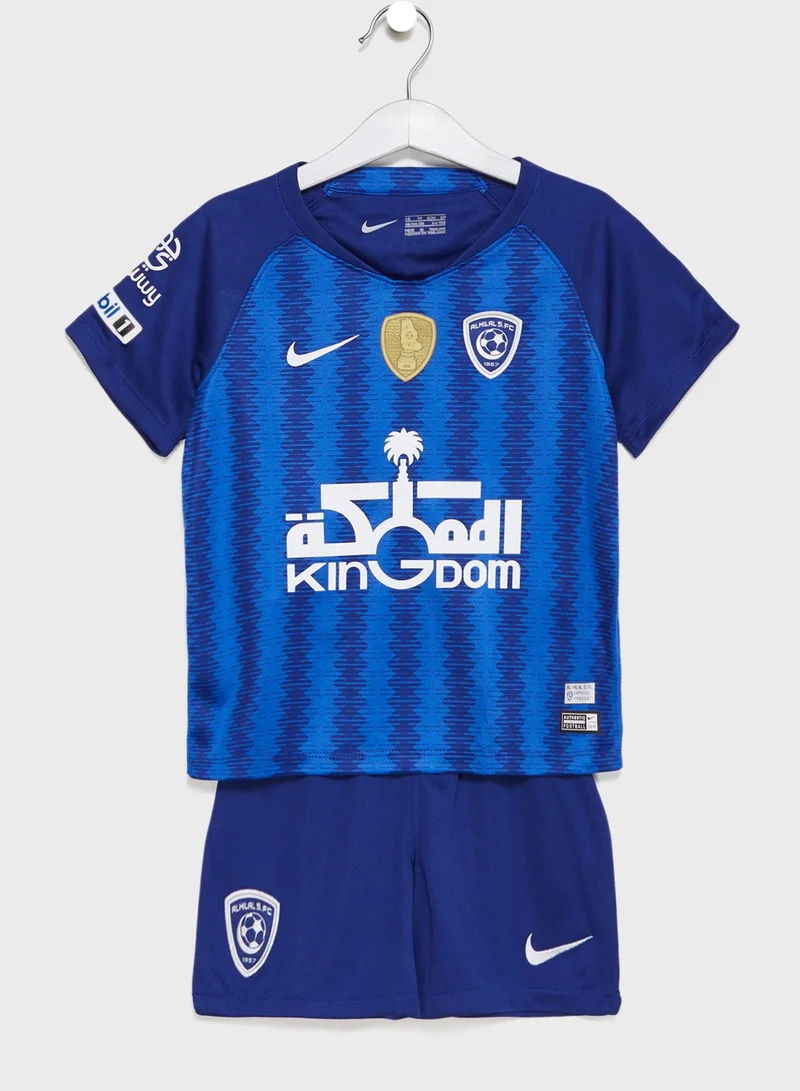 نايكي طقم رياضي بشعار نادي الهلال لكرة القدم