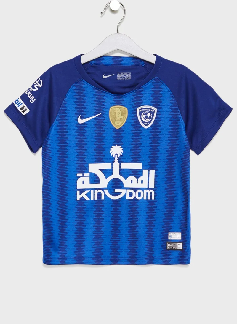 نايكي طقم رياضي بشعار نادي الهلال لكرة القدم