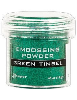 Ranger Cardmaking: Tinsel Heat Embossing - Ranger Glitter Tinsel Embossing Powders - 5 Item Bundle - Image 3