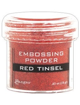 Ranger Cardmaking: Tinsel Heat Embossing - Ranger Glitter Tinsel Embossing Powders - 5 Item Bundle - Image 2