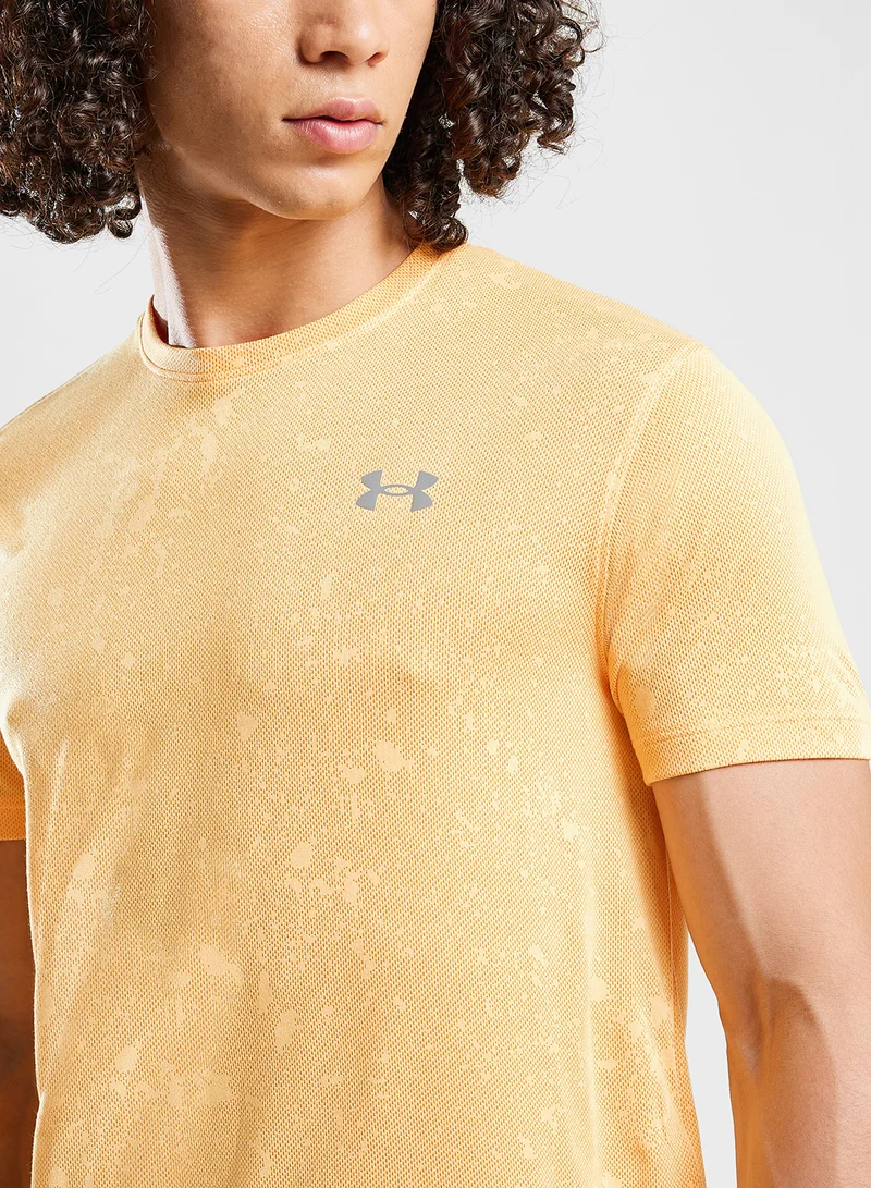 UNDER ARMOUR Logo Launch Splatter T-Shirt