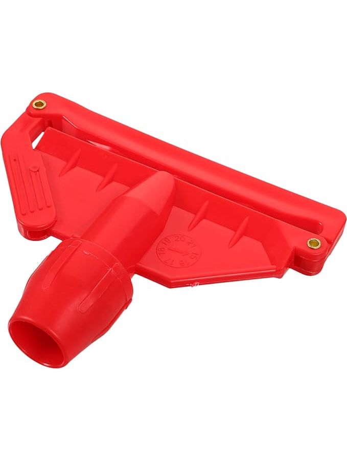 Ipetboom Detachable Mop Head Clamp Holder Replacement Red Part for Accessories - Image 1