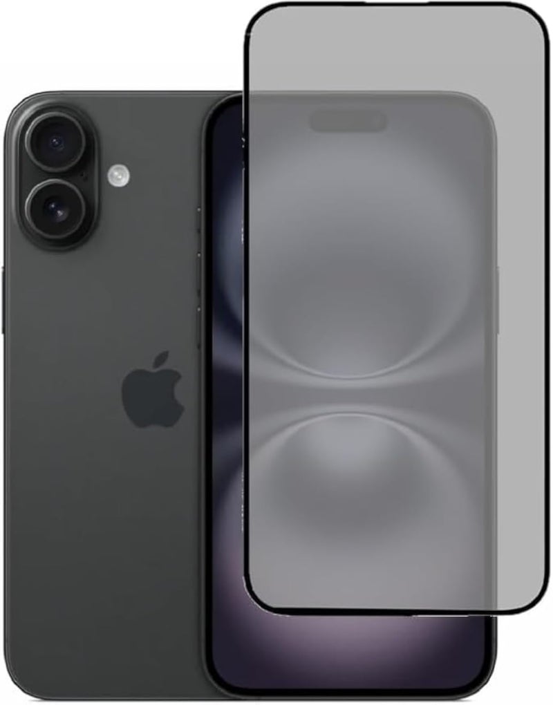 Privacy Anti-Spy Screen Protector with Black Frame for Apple iphone (16)