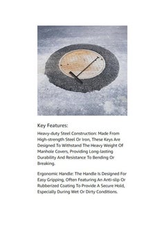 UHcom Manhole Open Key 50cm  - Image 3