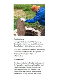 UHcom Manhole Open Key 50cm  - Image 4