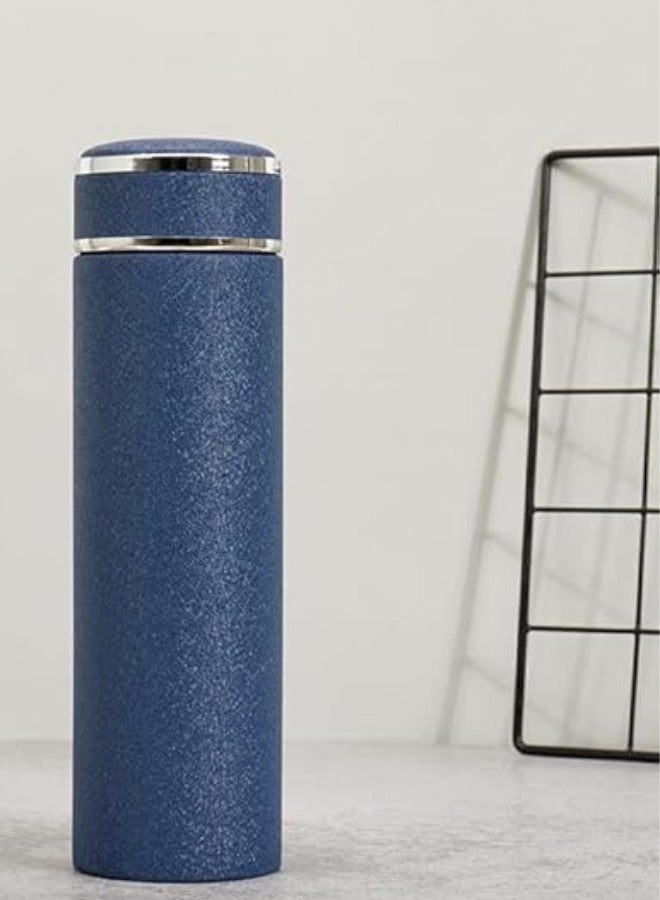 تويسو زجاجة مياه رياضية من الفولاذ المقاوم للصدأ من Twisoo - جدار مزدوج معزول ومانعة للتسرب (أزرق) - Image 2