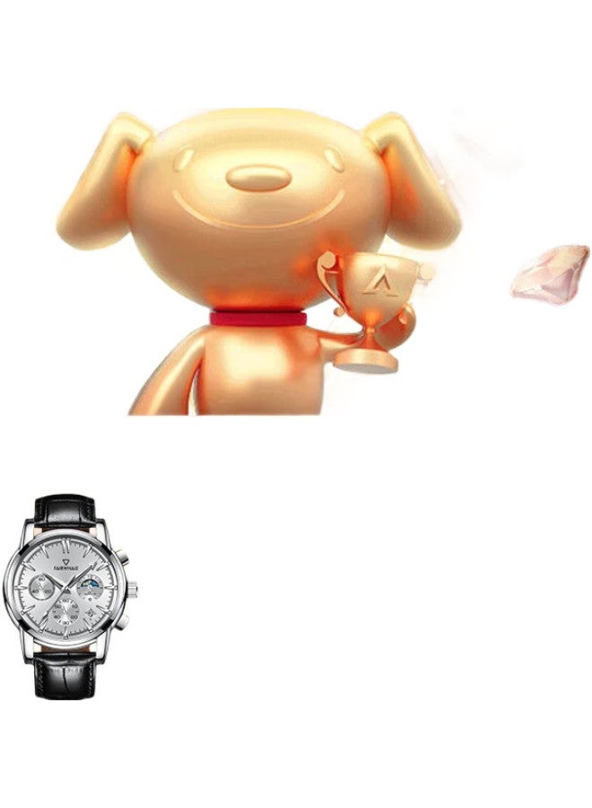 FAIRWHALE Mechanical Wind Men'S Watch Top 10 Students Exam Waterproof Swiss Quality Wristwatch Birthday Gift For Boyfriend - Image 1