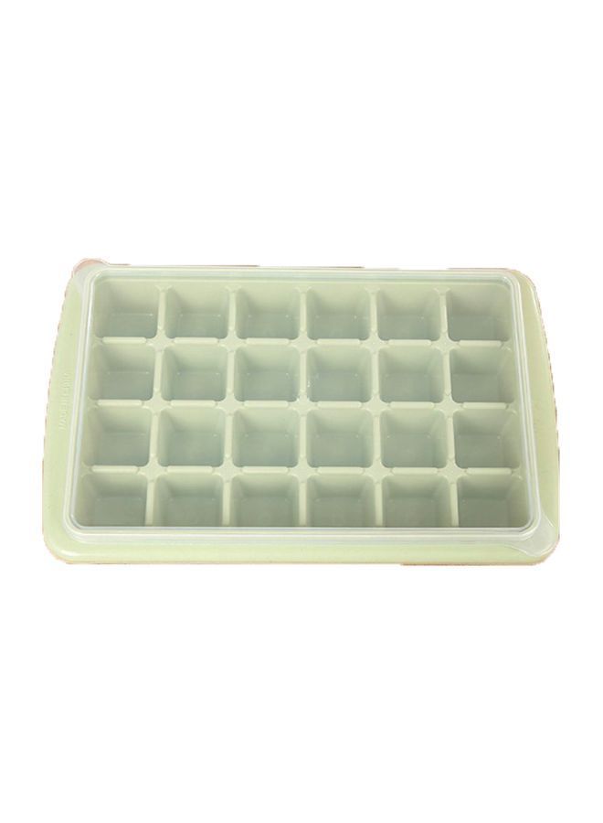 نيبمينينت علبة مكعبات ثلج من البولي بروبيلين أخضر 27x16.8x4.2سنتيمتر - Image 1