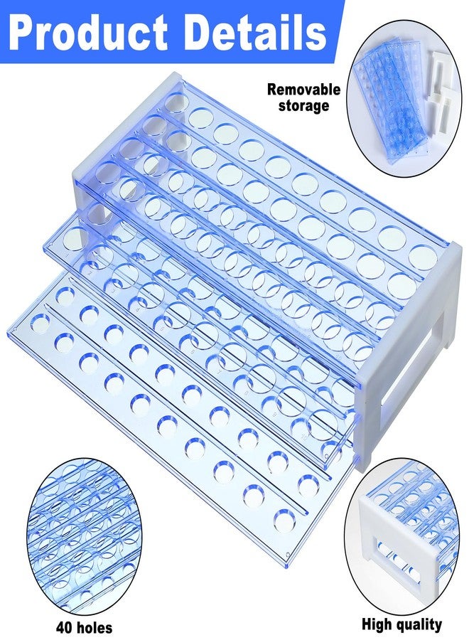 Funnymoom Pretzel Rod Holder and 100 Pcs Clear Pretzel Rod Bags Plastic Pretzel Sticks Holder Pretzel Rod Stand Holders up to 40 Pretzel Rods for Christmas Wedding Birthday Treat Parties - Image 3