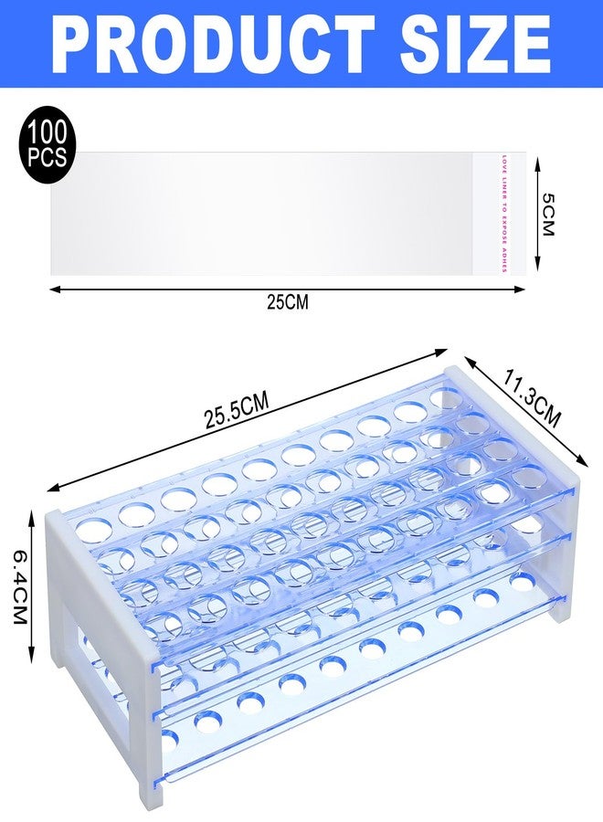 Funnymoom Pretzel Rod Holder and 100 Pcs Clear Pretzel Rod Bags Plastic Pretzel Sticks Holder Pretzel Rod Stand Holders up to 40 Pretzel Rods for Christmas Wedding Birthday Treat Parties - Image 2