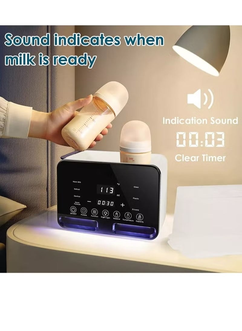 Gonice 9 In 1 Baby Bottle Sterilizer Warmer With Light  - Image 3