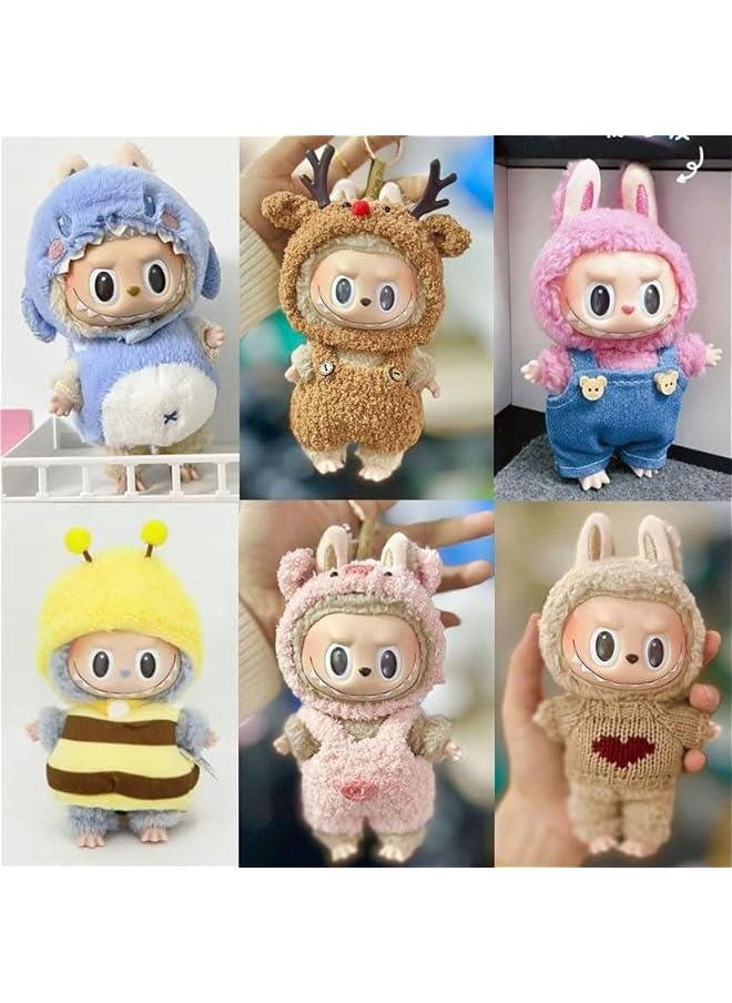 Arabest Labubu Doll's Green Outfit and Accessories for 17cm Dolls  - Image 2