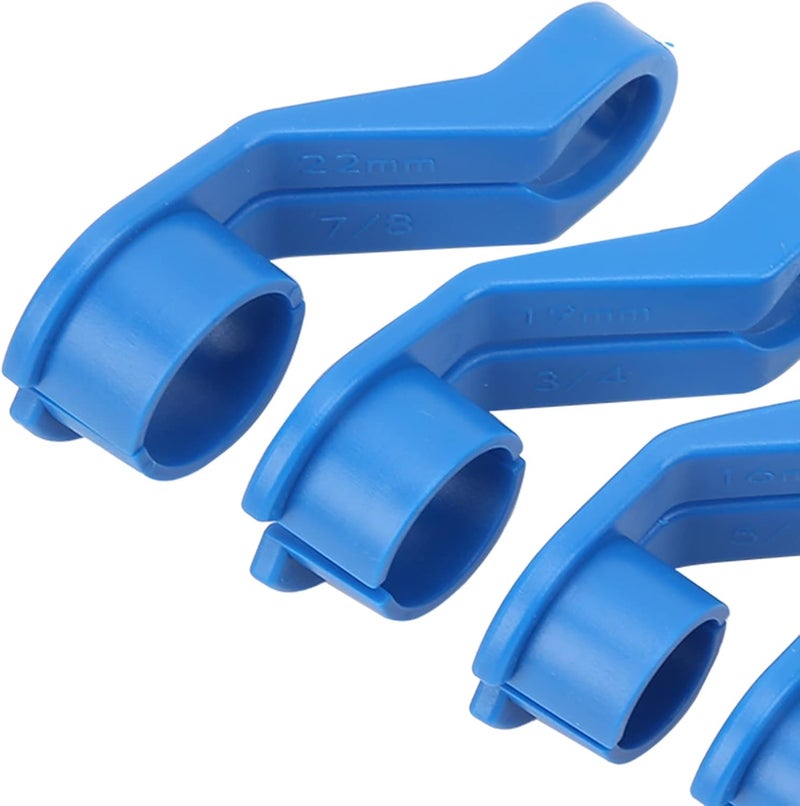 Fuel Line Disconnect Tool Set, 7PCS ABS Plastic, Multiple Sizes for Automatic Transmission Lines - Easy One - Handed Operation, Rust, Ideal for and Repairs - Image 4