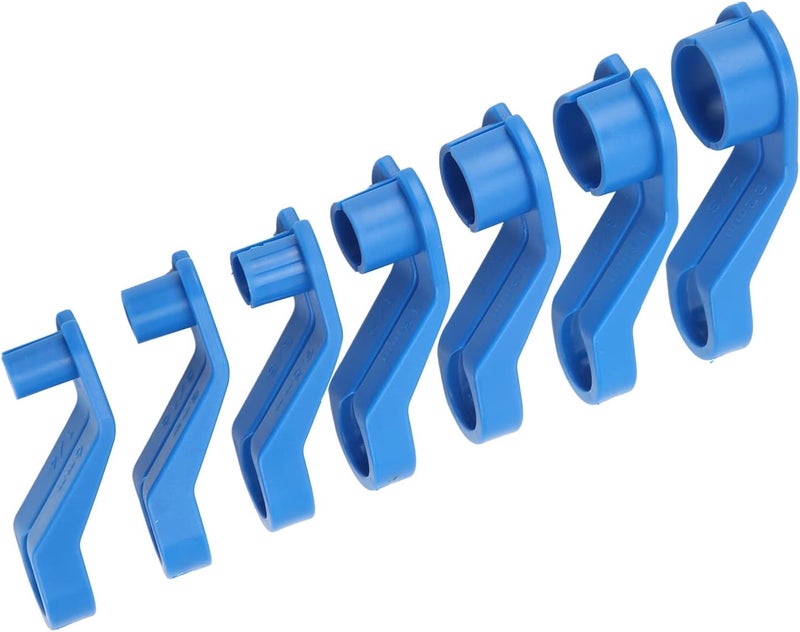 Fuel Line Disconnect Tool Set, 7PCS ABS Plastic, Multiple Sizes for Automatic Transmission Lines - Easy One - Handed Operation, Rust, Ideal for and Repairs - Image 5