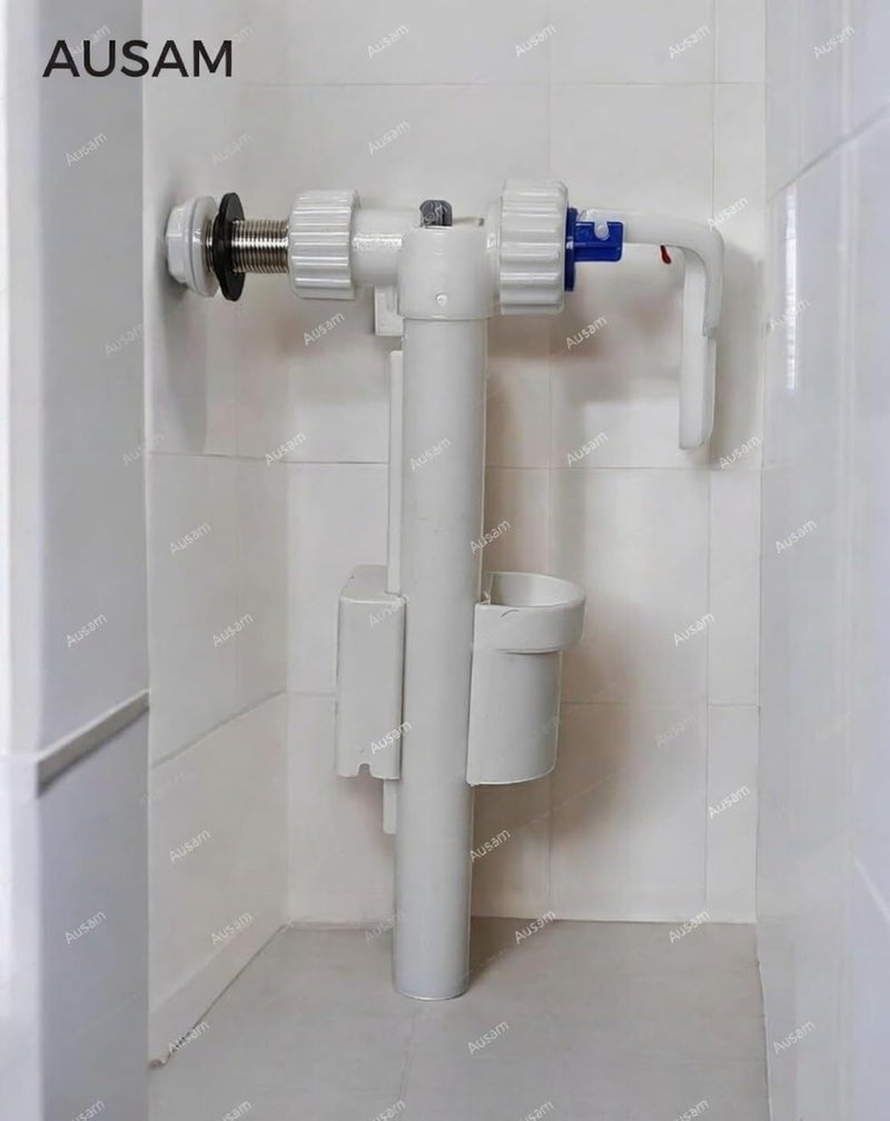 Ausam Concealed Cistern Inlet Valve for Jaquar Siamp Type | 3/8 Inch Thread Adjustable Water Inlet Float Valve | Leak Resistant Flush Tank Replacement | Bathroom Fitting - Image 4