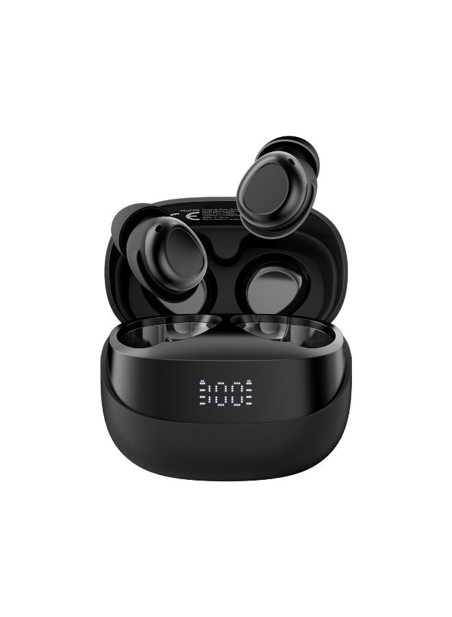 Blackview Blackview AirBuds 9 Smart LED Power Display PNC Noise Reduction Sleep Mode In-ear TWS Earbuds Phantom Black  - Image 2