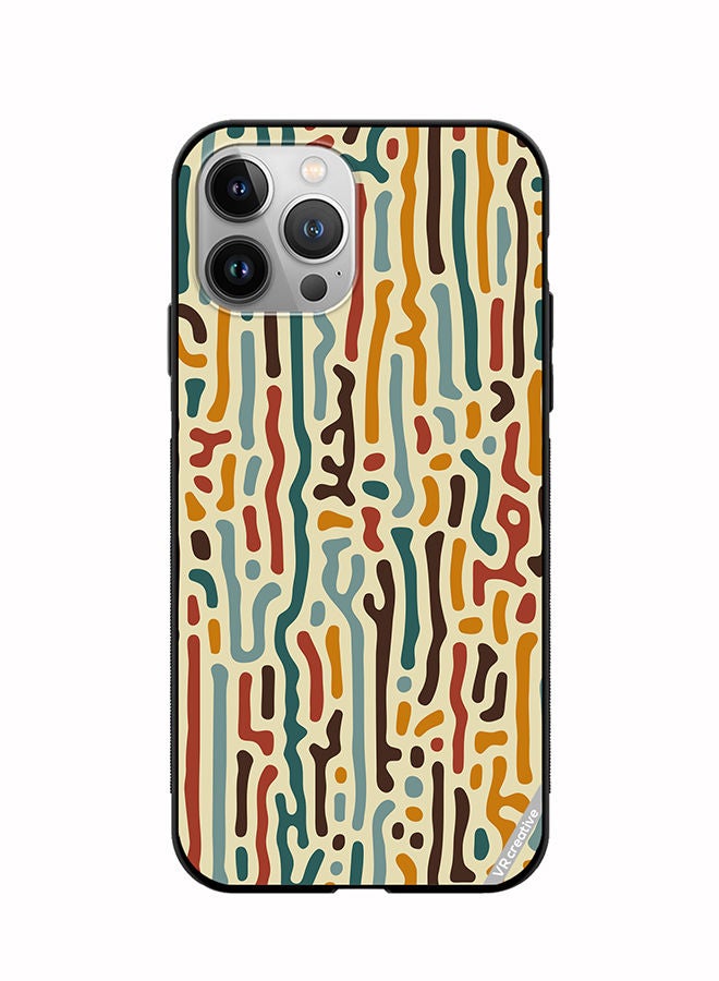 VR CREATIVE Protective Case Cover For Apple iPhone 12 Pro Max Mix Pattern Design Multicolour - Image 1