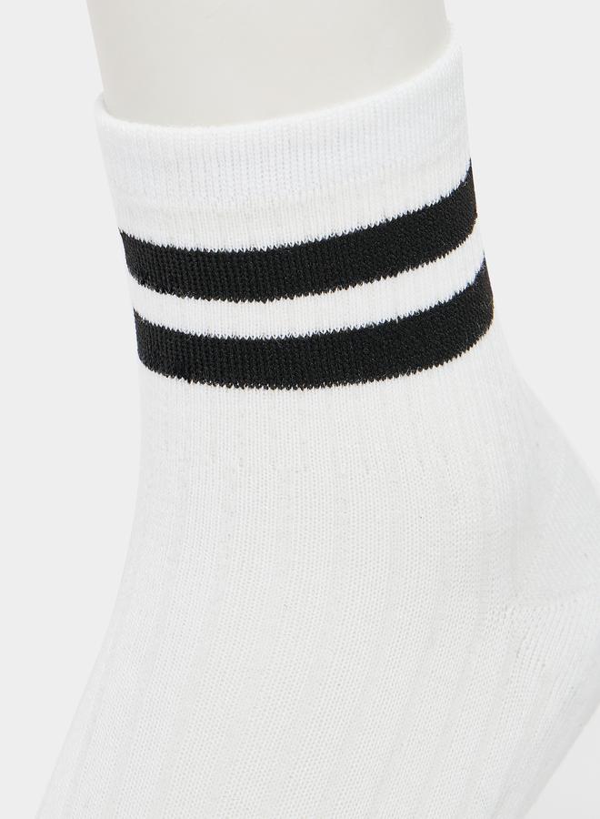Styli Pack of 3 - Double Striped Socks  - Image 3