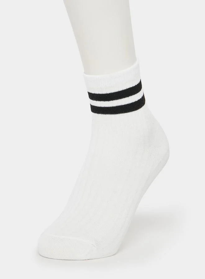 Styli Pack of 3 - Double Striped Socks