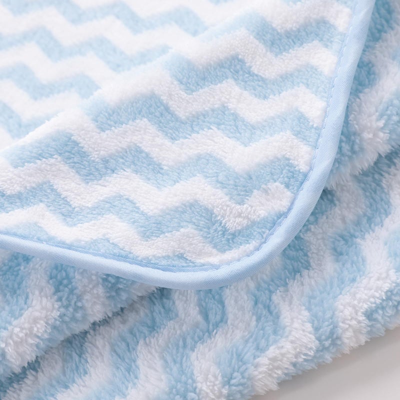 Kuber Industries Kuber Industries Bath Towel for Men, Women|280 GSM|Extra Soft & Fade Resistant|Polyester Towels for Bath|Stripes Design|Bathing Towel, Bath Sheet (Blue)  - Image 5