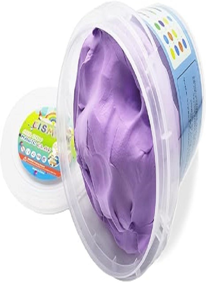 DIY Crafts 150g Ultra-light Clay Barreled Children's Manual Intellectual, Relief Soft Color Clay DIY Children's Education and Learning Toys (Purple)  - Image 1