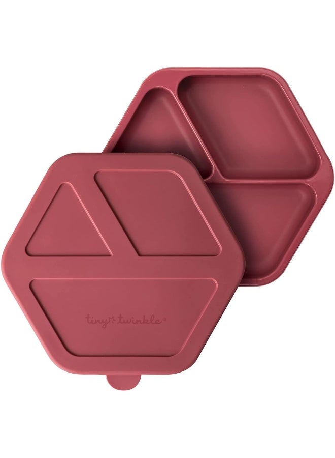 Tiny Twinkle Silicone Suction Baby Plate - Image 1