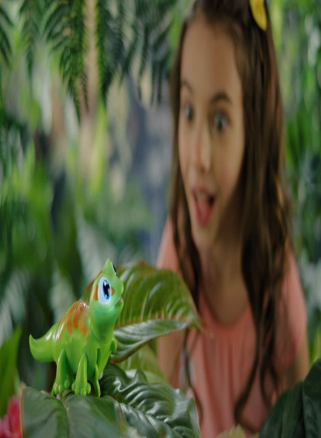 AniMagic Goliath Animagic Let's Go Gecko Green - Motorized Movement, Over 50 Lights and Sounds - Ages 5 and Up - Image 5