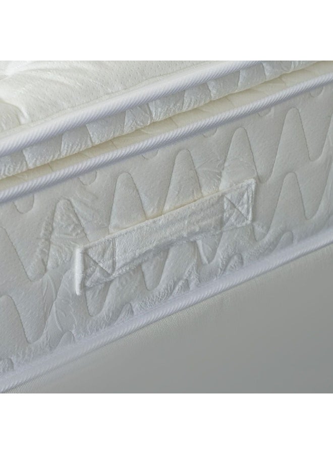 DANUBE HOME Imattress Im Ntbox Medium Soft Feel Foam Pocket Spring Super King Size Mattress Spine Balance For Pressure Relief - 200 X 200 X 26 15 Years Warranty  - Image 3