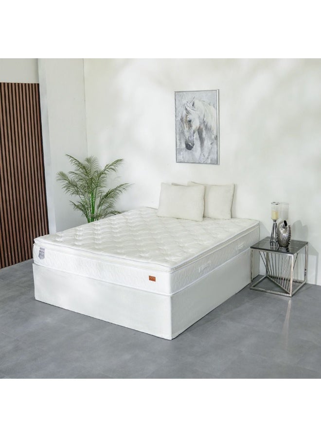 DANUBE HOME Imattress Im Ntbox Medium Soft Feel Foam Pocket Spring Super King Size Mattress Spine Balance For Pressure Relief - 200 X 200 X 26 15 Years Warranty  - Image 2