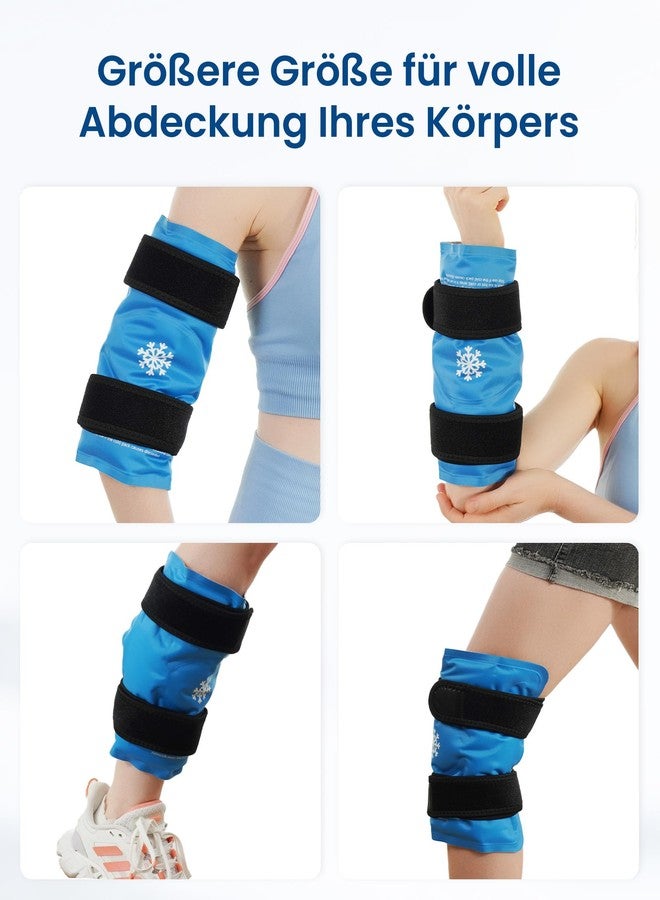 Koonie Ice Pack for Knee Pain Relief, Reusable Gel Ice Wrap for Leg Injuries, Swelling, Knee Replacement Surgery, Cold Compress Therapy for Arthritis, Meniscus Tear, Sports Injuries - Image 5