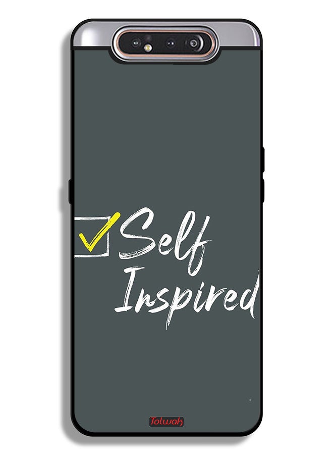 Tolwak Samsung Galaxy A80 Protective Case Cover Self Inspired - Image 1