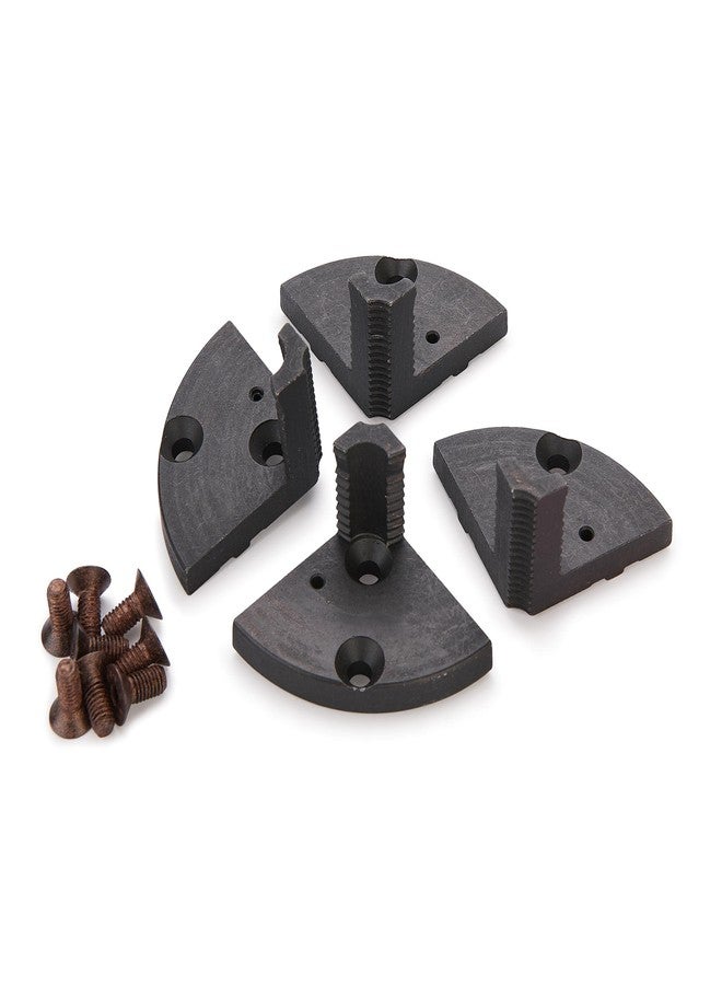 Oneway #1 Spigot Profiled Jaw Set for Stronghold Chuck - Black Oxide Finish - Image 1