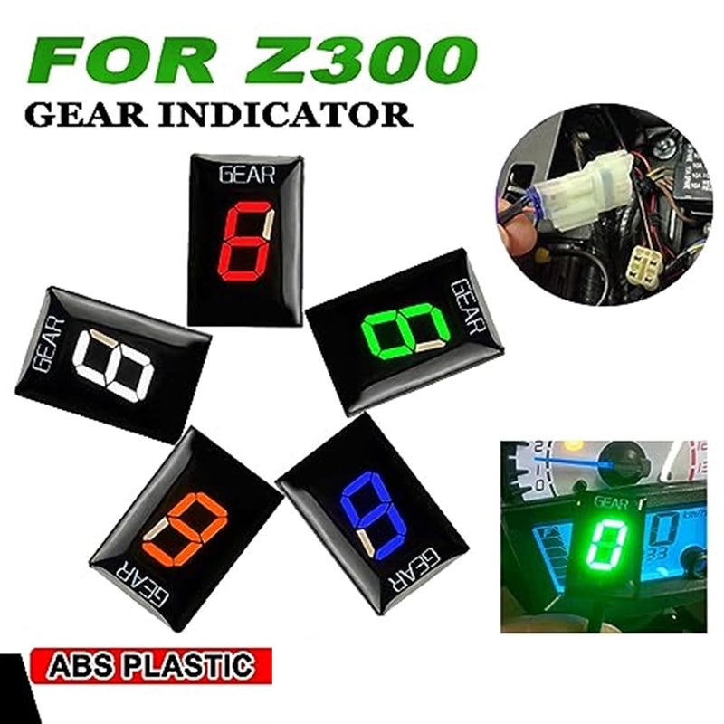 Wivplex 1-6 Gear Indicator for Z300 - Image 2