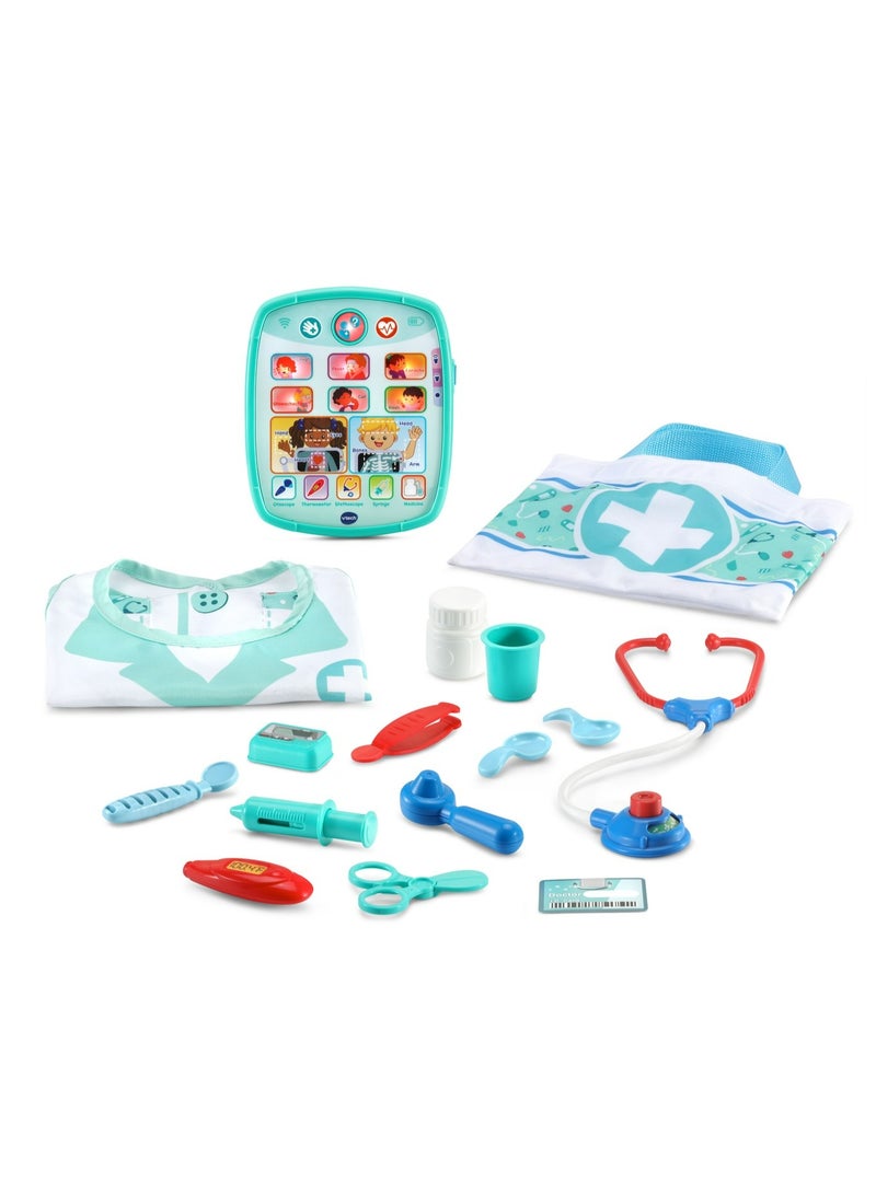 VTech - Smart Medical Kit | Doctor's Role Play Kit Toy for Kids | Educational Play Set, Promotes Role-Play | Suitable for Boys & Girls 2, 3, 4, 5 Years+ - Image 1